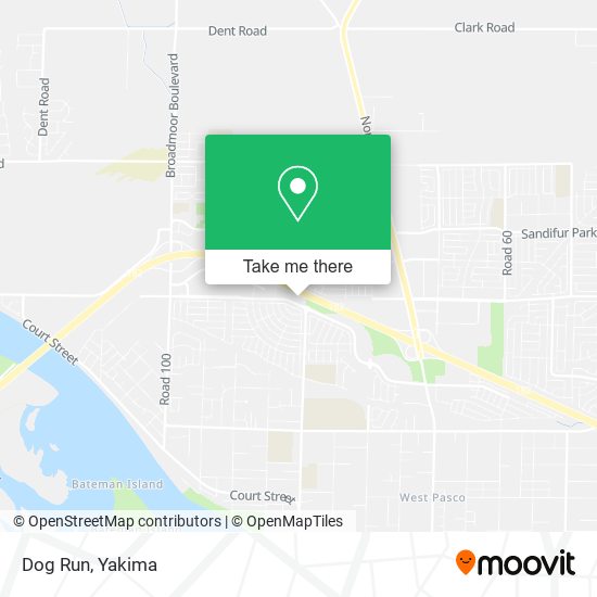 Mapa de Dog Run