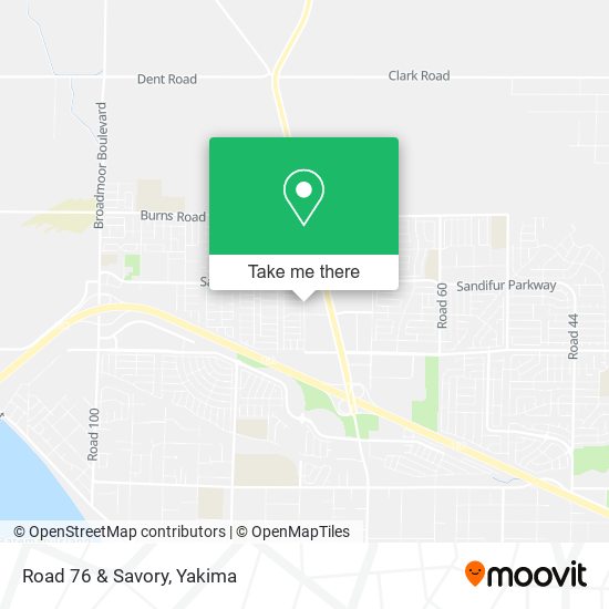 Mapa de Road 76 & Savory