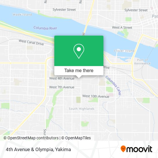 Mapa de 4th Avenue & Olympia