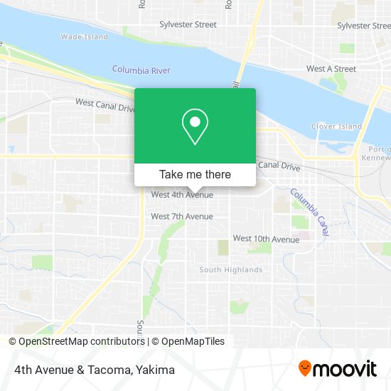 Mapa de 4th Avenue & Tacoma