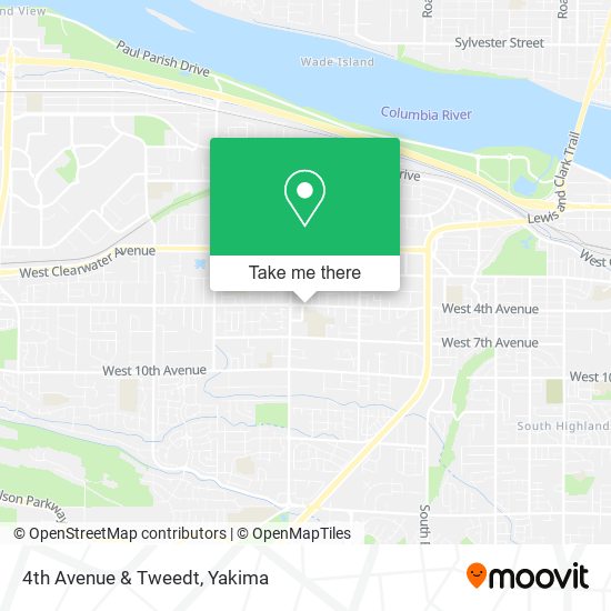 Mapa de 4th Avenue & Tweedt