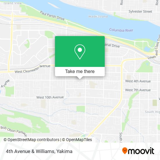 Mapa de 4th Avenue & Williams