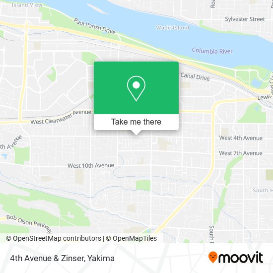 Mapa de 4th Avenue & Zinser