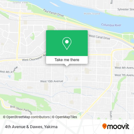 Mapa de 4th Avenue & Dawes