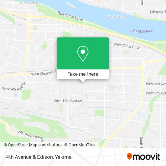Mapa de 4th Avenue & Edison
