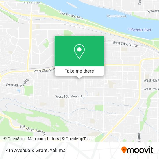 Mapa de 4th Avenue & Grant