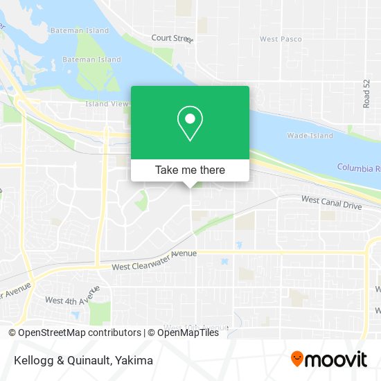 Mapa de Kellogg & Quinault