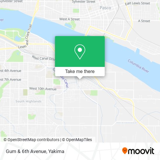Mapa de Gum & 6th Avenue
