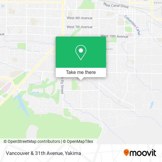 Vancouver & 31th Avenue map