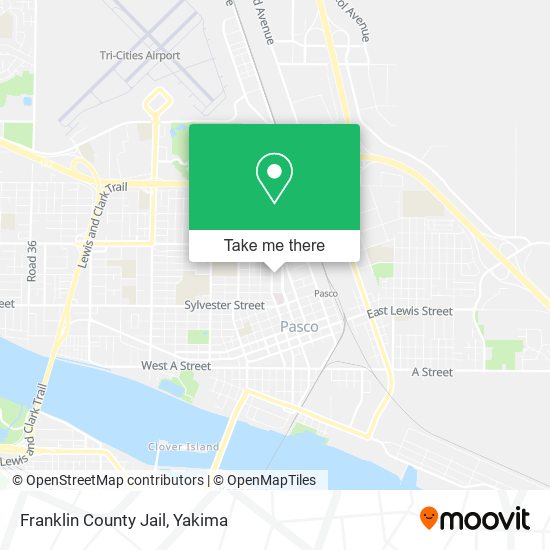 Mapa de Franklin County Jail
