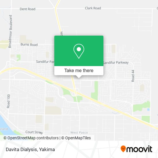 Mapa de Davita Dialysis