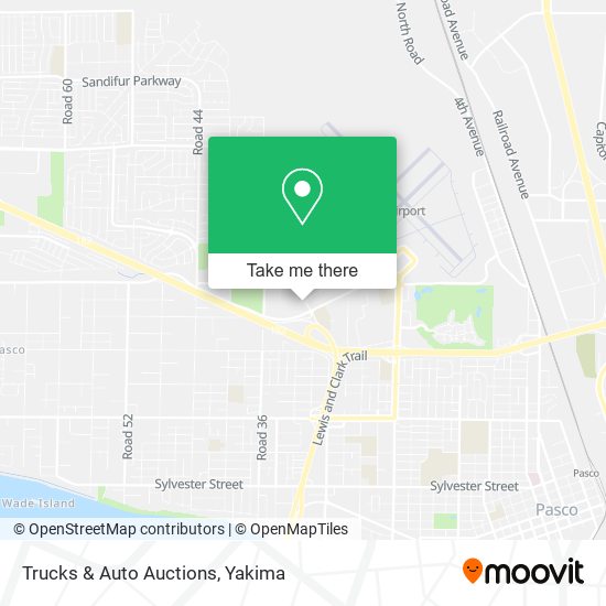 Trucks & Auto Auctions map