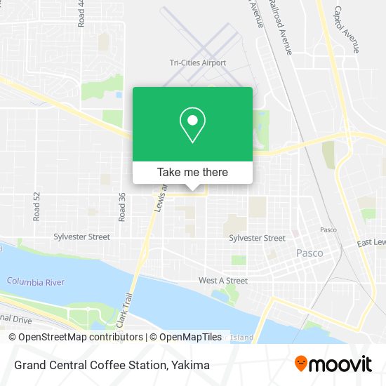 Mapa de Grand Central Coffee Station
