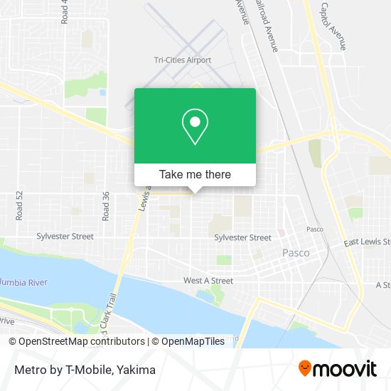 Mapa de Metro by T-Mobile