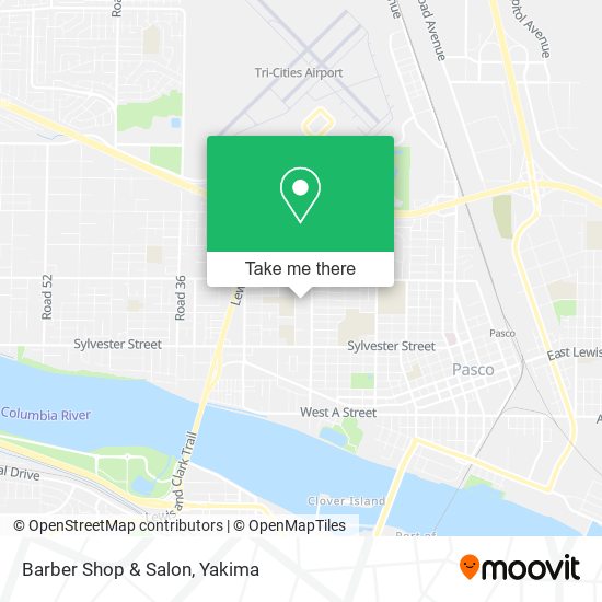 Mapa de Barber Shop & Salon