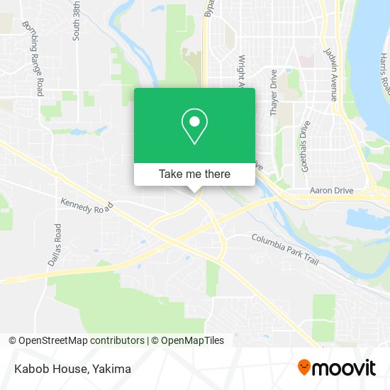 Mapa de Kabob House