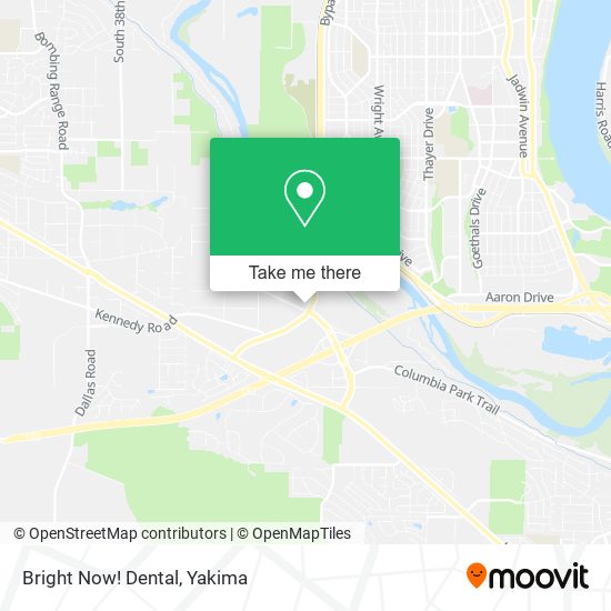 Mapa de Bright Now! Dental