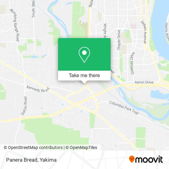 Mapa de Panera Bread
