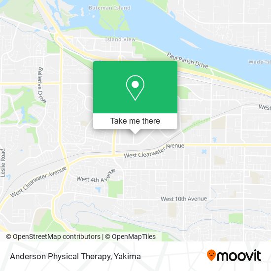 Mapa de Anderson Physical Therapy