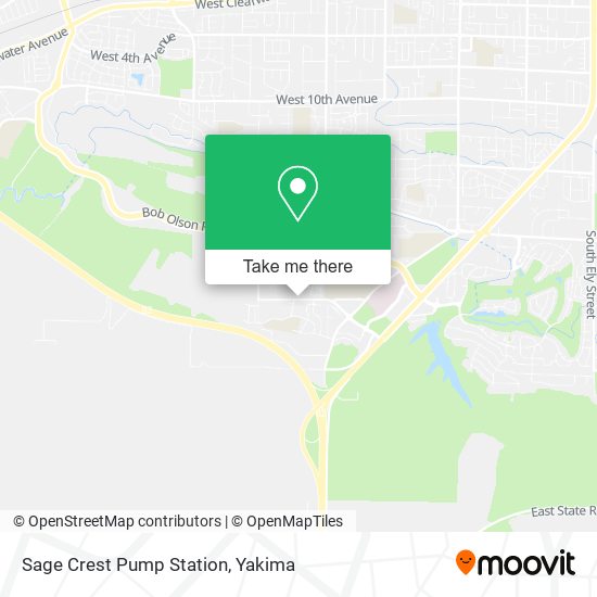 Sage Crest Pump Station map