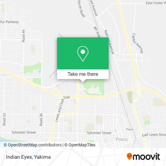 Mapa de Indian Eyes