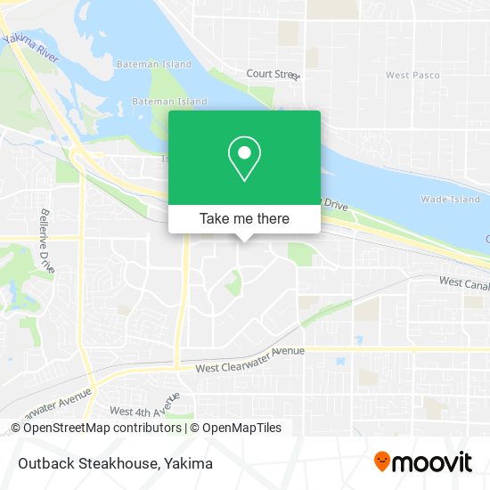 Mapa de Outback Steakhouse