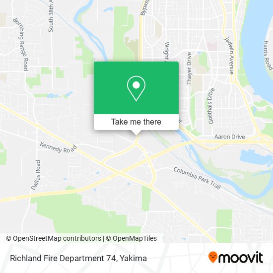 Richland Fire Department 74 map