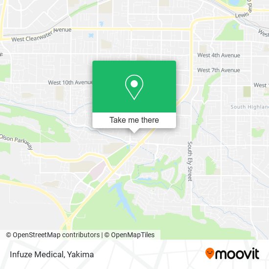 Mapa de Infuze Medical