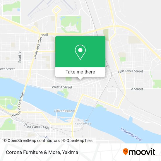 Mapa de Corona Furniture & More