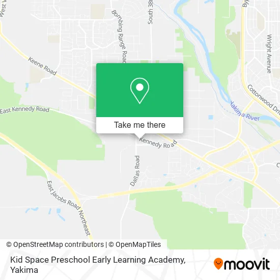 Kid Space Preschool Early Learning Academy map