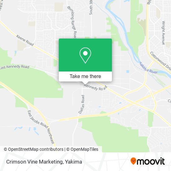 Mapa de Crimson Vine Marketing