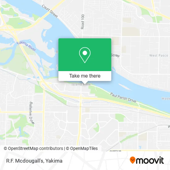 R.F. Mcdougall's map