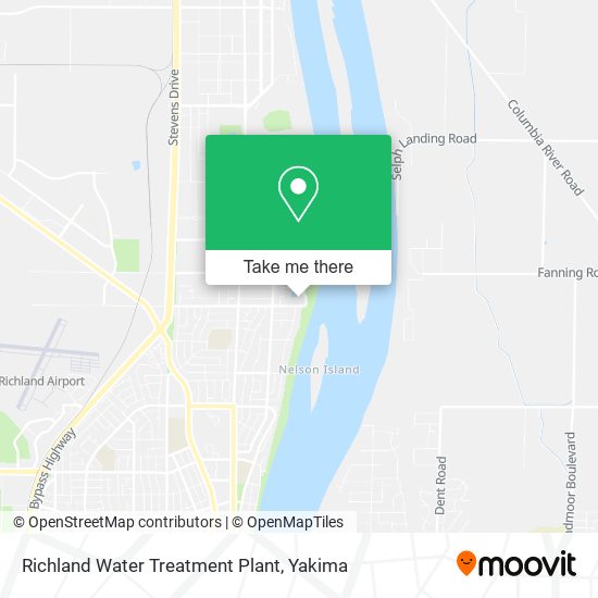Richland Water Treatment Plant map