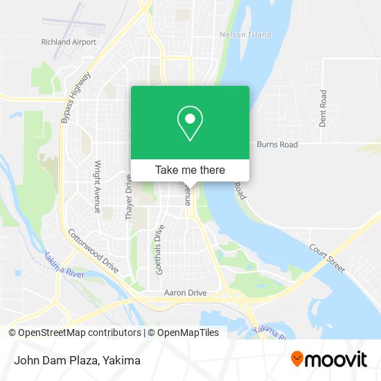 Mapa de John Dam Plaza