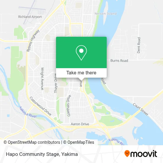 Hapo Community Stage map