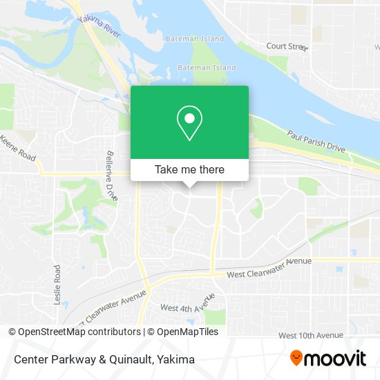 Mapa de Center Parkway & Quinault
