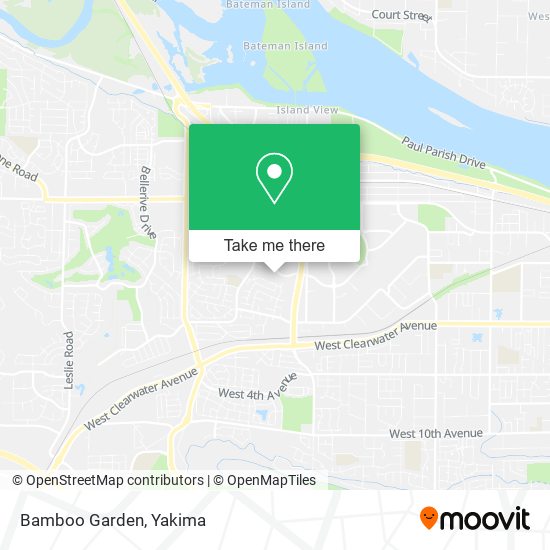 Mapa de Bamboo Garden