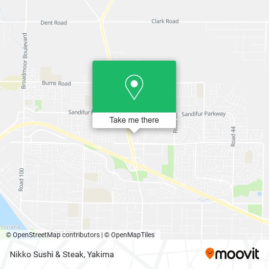 Mapa de Nikko Sushi & Steak
