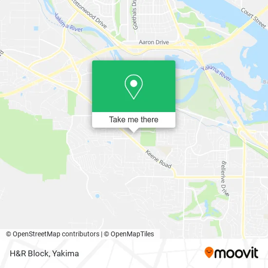 H&R Block map