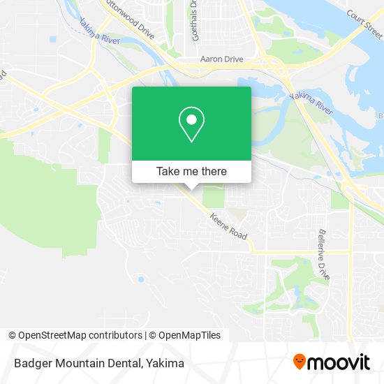 Badger Mountain Dental map