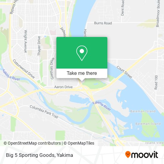 Mapa de Big 5 Sporting Goods