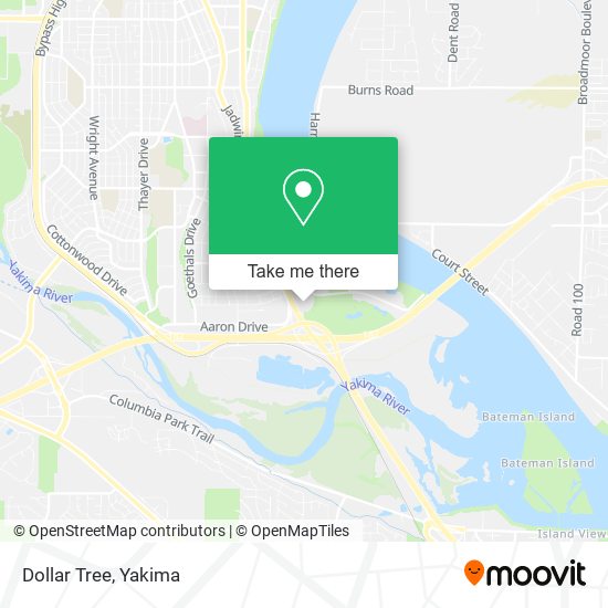 Mapa de Dollar Tree