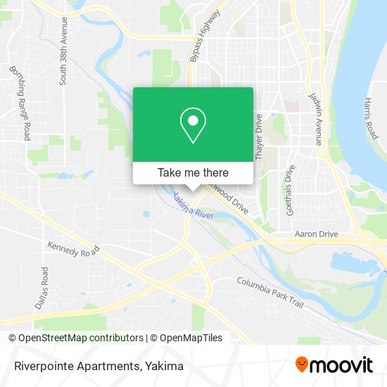 Riverpointe Apartments map