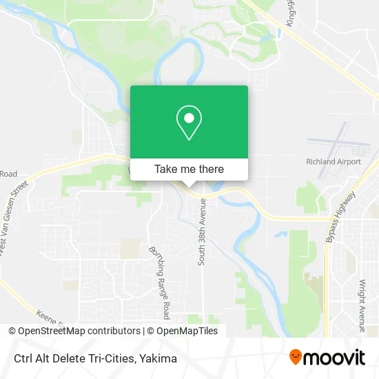 Ctrl Alt Delete Tri-Cities map