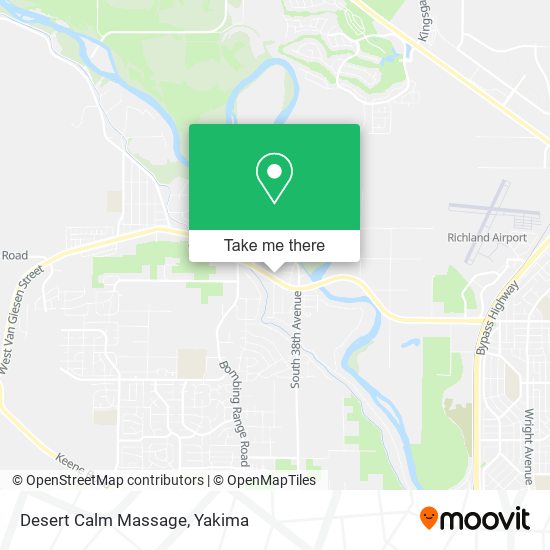 Mapa de Desert Calm Massage