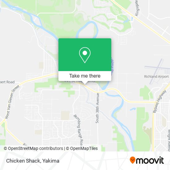 Mapa de Chicken Shack