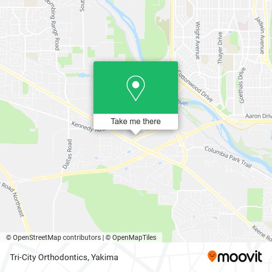 Tri-City Orthodontics map