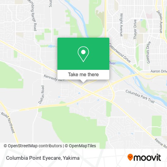 Mapa de Columbia Point Eyecare