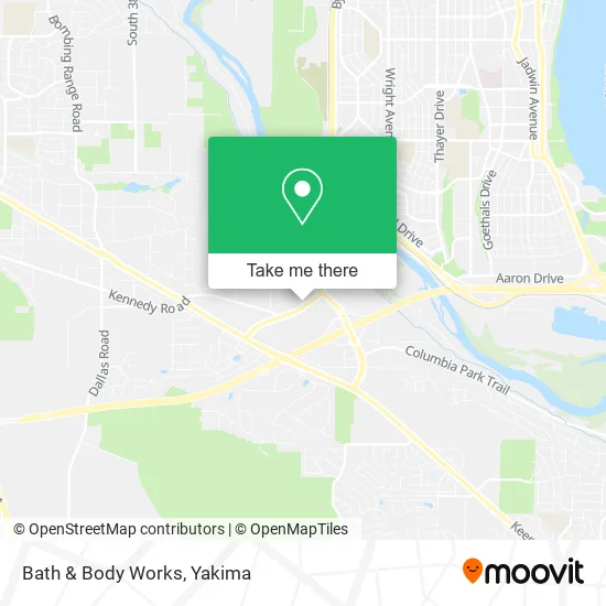 Bath & Body Works map