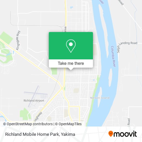 Richland Mobile Home Park map